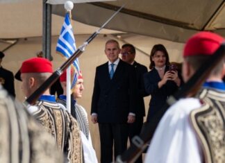 Ο Θανάσης Δαβάκης στις εκδηλώσεις εορτασμού της 113ης Επετείου Απελευθέρωσης των Ιωαννίνων