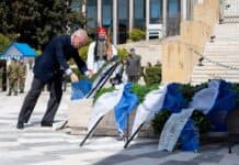 Ο Θανάσης Δαβάκης στον εορτασμό της επετείου του Εθνικοαπελευθερωτικού Αγώνα της Ε.Ο.Κ.Α 1955-1959