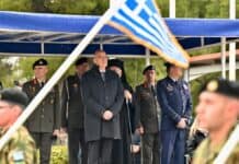 Παρουσία Ν. Δένδια στην Ορκωμοσία των Νεοσύλλεκτων Οπλιτών της 2026 Α΄ ΕΣΣΟ, στον Αυλώνα