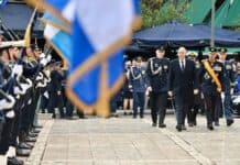 Παρουσία Νίκου Δένδια στην Παρέλαση και στη Δοξολογία για την Εθνική Επέτειο της 25ης Μαρτίου, στην Αθήνα