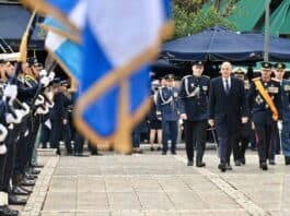 Παρουσία Νίκου Δένδια στην Παρέλαση και στη Δοξολογία για την Εθνική Επέτειο της 25ης Μαρτίου, στην Αθήνα