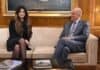 Συνάντηση Ν. Δένδια με την πρεσβευτή των ΗΠΑ, Κ. Γκίλφοϊλ