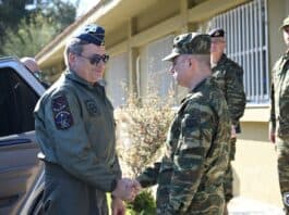 Επίσκεψη Αρχηγού ΓΕΑ στην 1η ΜΣΕΠ