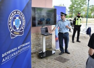 Βιωματική δράση κυκλοφοριακής αγωγής σε μαθητές τρίτης τάξης γυμνασίων Αλεξανδρούπολης