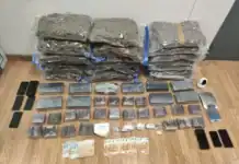 Τρεις συλλήψεις για κατοχή και διακίνηση άνω των 11 κιλών κοκαΐνης και 38 κιλών κάνναβης στην Αττική (video)