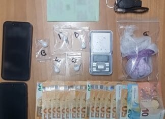 Δυο συλλήψεις σε περιοχή της Χαλκιδικής για διακίνηση και κατοχή ναρκωτικών ουσιών