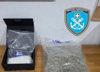 Εντοπισμός και κατάσχεση άνω του 1kg ακατέργαστης κάνναβης και 278gr κοκαΐνης