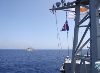 Συνεκπαίδευση Πολεμικού Ναυτικού με Μονάδα της Εθνικής Φρουράς της Κυπριακής Δημοκρατίας
