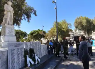 Τελετή-εκδήλωση μνήμης στον Άγνωστο Στρατιώτη για τους Ομήρους στη «Στοά Μακάσι» από την Περιφερειακή Ενότητα Ηρακλείου