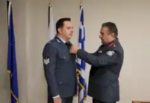 Απονομή μεταλλίου «Αστυνομικού Σταυρού» για εξαίρετη πράξη σε αστυνομικό