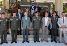 Ο Θανάσης Δαβάκης στην Ημέρα Μνήμης και Τιμής του Όπλου του Μηχανικού στο Λουτράκι