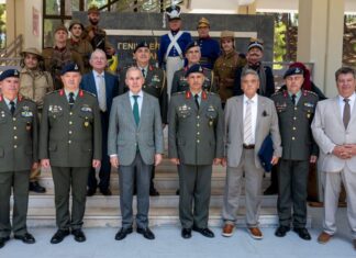 Ο Θανάσης Δαβάκης στην Ημέρα Μνήμης και Τιμής του Όπλου του Μηχανικού στο Λουτράκι