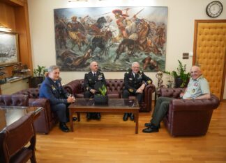 Ο Αρχηγός ΓΕΕΘΑ συναντήθηκε με τον Αρχηγό της Πολεμικής Αεροπορίας της Ιταλίας