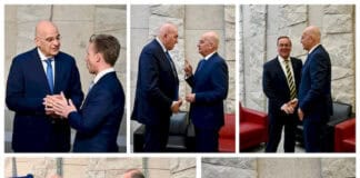 Σειρά συναντήσεων του Ν. Δένδια με ομολόγους του στο περιθώριο της συνόδου υπ. Άμυνας του NATO