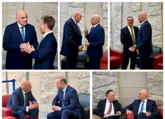 Σειρά συναντήσεων του Ν. Δένδια με ομολόγους του στο περιθώριο της συνόδου υπ. Άμυνας του NATO