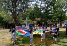 Επίσκεψη του Γραφείου Αθλητισμού Λ.Σ.-ΕΛ.ΑΚΤ. στο 4ο Νηπιαγωγείο Παλλήνης στο πλαίσιο του προγράμματος «Safe Water Sports»