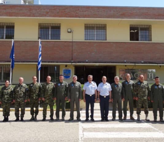 Στο «στρατηγείο» της αεροπορικής άμυνας του ΝΑΤΟ στην Ισπανία ο Αρχηγός ΓΕΑ