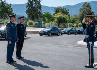 Επίσκεψη του Αρχηγού της Πολεμικής Αεροπορίας της Ιταλίας