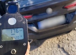 Με 176 χλμ/ώρα αντί για 110 στην ε.ο. Αθηνών-Ευζώνων – Συνελήφθη 64χρονος οδηγός