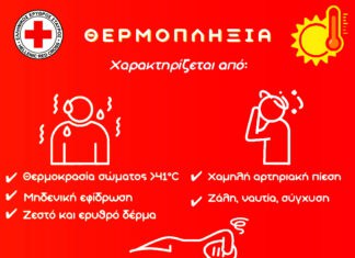 Ο Ελληνικός Ερυθρός Σταυρός δίνει οδηγίες για την αντιμετώπιση της θερμοπληξίας (βίντεο)