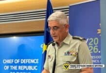 Στις Βρυξέλλες ο Αρχηγός της Εθνικής Φρουράς για τη Στρατιωτική Επιτροπή της ΕΕ