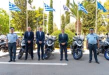 15 νέες μοτοσικλέτες στην ΕΛ.ΑΣ, δωρεά των Παναγιώτη και Γιώργου Αγγελόπουλου