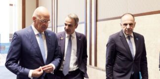 Ο ΥΕΘΑ Ν. Δένδιας συνόδευσε τον Πρωθυπουργό Κ. Μητσοτάκη στις εργασίες της Συνόδου Κορυφής του ΝΑΤΟ στην Άγκυρα