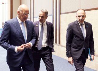 Ο ΥΕΘΑ Ν. Δένδιας συνόδευσε τον Πρωθυπουργό Κ. Μητσοτάκη στις εργασίες της Συνόδου Κορυφής του ΝΑΤΟ στην Άγκυρα