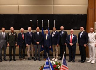 Συνάντηση ΥΕΘΑ Νίκου Δένδια με αντιπροσωπεία του Κογκρέσου των ΗΠΑ
