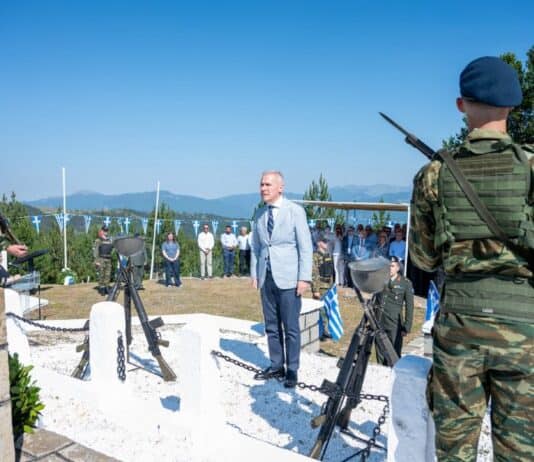 Στη Φούρκα ο Θ. Δαβάκης για τις εκδηλώσεις μνήμης των ηρώων της Πίνδου