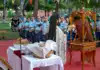 Εσπερινός και περιφορά εικόνας της Αγίας Παρασκευής στις Παιδικές Εξοχές της ΕΛ.ΑΣ.