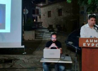 Ενημερωτική ομιλία για τις τηλεφωνικές απάτες από τον Διοικητή και από αστυνομικό του Α.Τ. Σπάρτης
