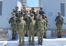 Τελετή Αγιασμού στο Επιτηρητικό Φυλάκιο Ψερίμου