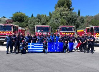 Σε δύο πυρκαγιές μέσα σε δύο ημέρες επιχείρησε η Ελληνική Ομάδα Δασοπυρόσβεσης στη Γαλλία