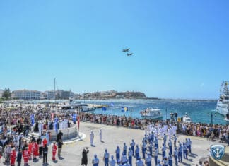 Εκδηλώσεις Εορτασμού Κοιμήσεως Της Θεοτόκου στη Μεγαλόχαρη της Τήνου και 86ης Επετείου Τορπιλισμού Καταδρομικού «ΕΛΛΗ»