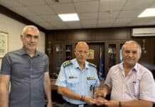 Επίσκεψη της ηγεσίας του Ομίλου Φίλων ΕΛ.ΑΣ. Δυτικής Αττικής στην Κρήτη