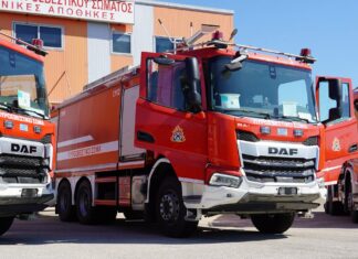 Παρελήφθησαν και κατανέμονται 14 νέα υδροφόρα πυροσβεστικά οχήματα 12.000 λίτρων στο Πυροσβεστικό Σώμα