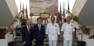 Επίσκεψη του Υφυπουργού Άμυνας της Ιαπωνίας στο Αρχηγείο Στόλου