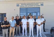 Επίσκεψη του Διευθυντή Κλάδου Α΄ του Αρχηγείου Λ.Σ.-ΕΛ.ΑΚΤ., Υποναυάρχου Λ.Σ. Χριστιανού Γεωργίου, στο Κεντρικό Λιμεναρχείο Χανίων