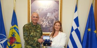 Στο ΓΕΕΘΑ η νέα πρέσβης του Ισραήλ – Στο επίκεντρο η αμυντική συμμαχία