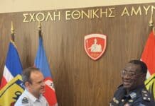 Επίσκεψη Επιτελών του Υπουργείου Άμυνας της Ζάμπιας στη ΣΕΘΑ