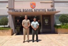 Επίσκεψη του Διοικητή της Naval Support Activity (NSA) Souda Bay στο Πεδίο Βολής Κρήτης