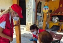 Ε.Ε.Σ.: Νοσηλευτικό προσωπικό και κοινωνικοί λειτουργοί – ψυχολόγοι στις πυρόπληκτες περιοχές της Σαλαμίνας