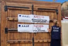 ΑΑΔΕ: 48ωρα «λουκέτα» και πρόστιμα σε εστιατόρια, mini market και ενοικιαζόμενα δωμάτια