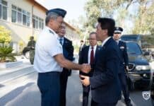 Επίσκεψη του Υφυπουργού Άμυνας της Ιαπωνίας στην Αεροπορική Βάση Ελευσίνας