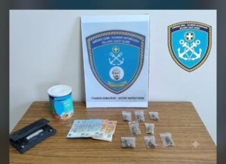 Ελευσίνα: Χειροπέδες σε 39χρονο αλλοδαπό για διακίνηση κάνναβης έπειτα από επιχείρηση του Λιμενικού