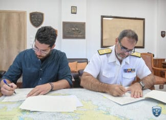 Υπογραφή Μνημονίου Ανανέωσης Συνεργασίας Πολεμικού Ναυτικού με Εταιρεία METLOCKAST HELLAS LTD