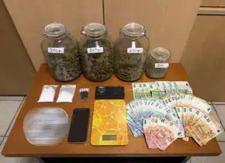 Σύλληψη 38χρονου στο Χαϊδάρι για Διακίνηση Κοκαΐνης και Κάνναβης