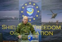 Στη Λάρισα ο Αρχηγός ΓΕΕΘΑ: Επίσκεψη στο Ευρωπαϊκό Στρατηγείο Επιχειρήσεων