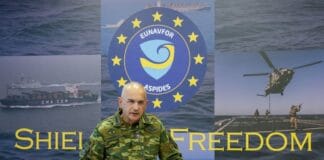 Στη Λάρισα ο Αρχηγός ΓΕΕΘΑ: Επίσκεψη στο Ευρωπαϊκό Στρατηγείο Επιχειρήσεων